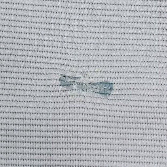 Cubavera Polo Golf Shirt Mens 3XL Shirt Short Sleeves Light Blue Logo *Flaw* - Picture 2 of 8